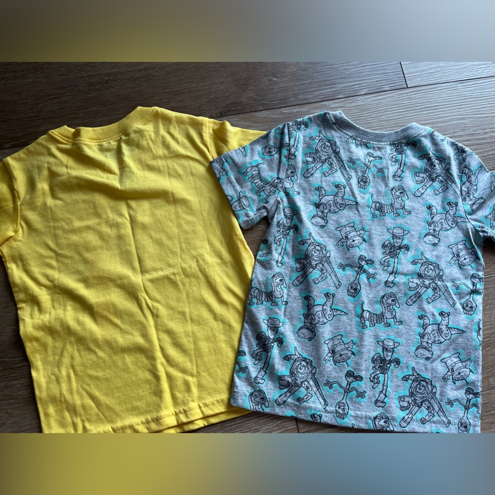 NWT toddler boy Disney Toy Story t-shirt bundle Size 3T - Picture 3 of 3